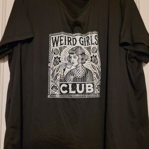 Weird Girls Club Black Short Sleeve Tee